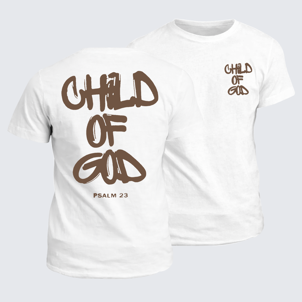 Child Of God Jesus God Christian Cotton T-Shirt