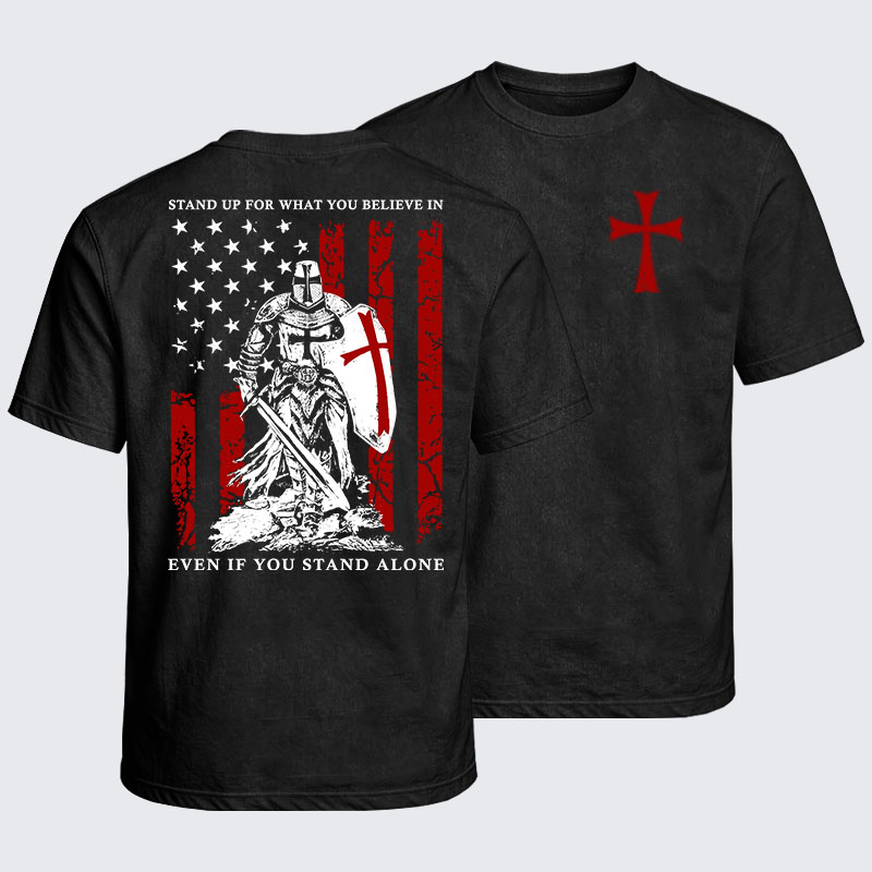 Washed T-Shirt - Stand Up For What You Believe