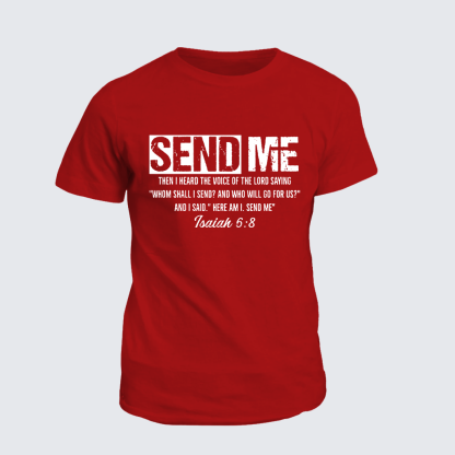Send Me Jesus God Christian Cotton T-Shirt