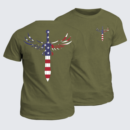 One Nation Under God Jesus God Christian Cotton T-Shirt