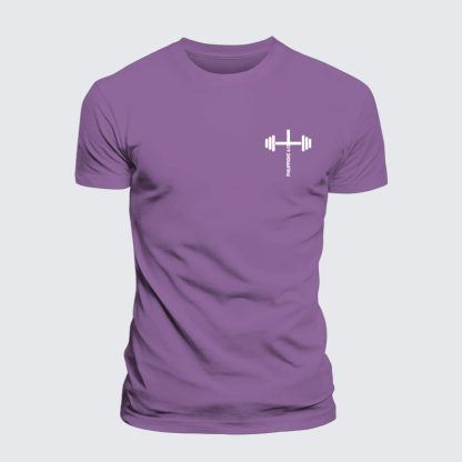 Fitness Philippians 4:13 Jesus God Christian Premium Mercerized Cotton Tee
