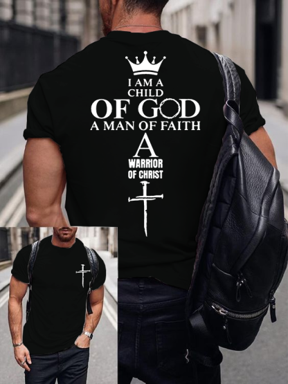 Child Of God Jesus God Christian Cotton T-Shirt