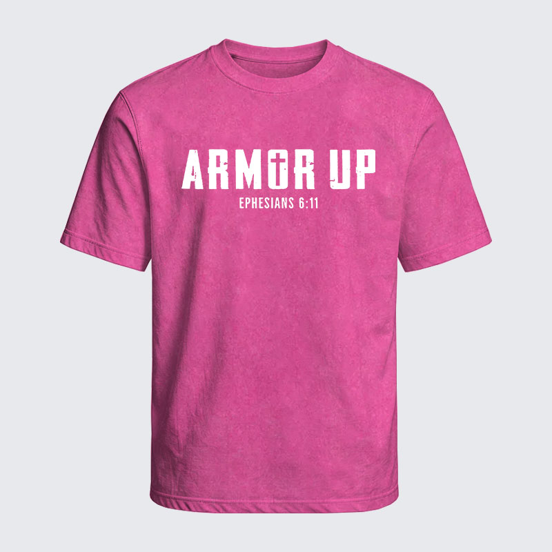 Washed T-Shirt - Armor Up