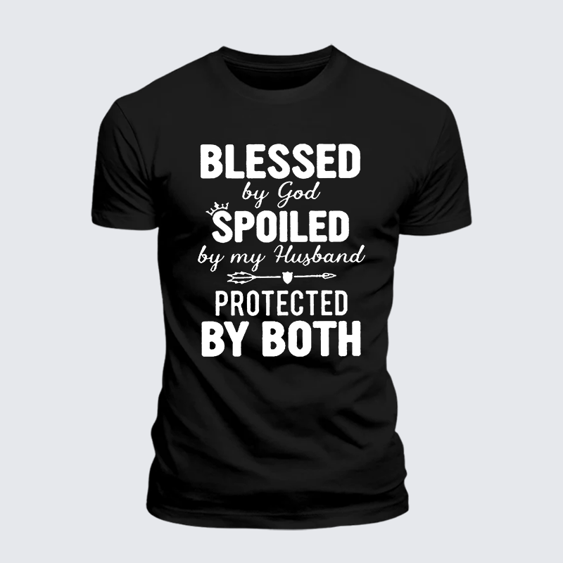 God Bless Jesus God Christian Premium Mercerized Cotton Tee