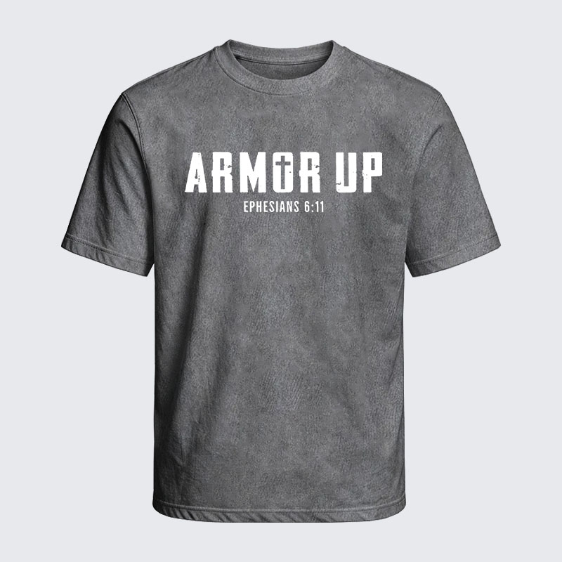 Washed T-Shirt - Armor Up