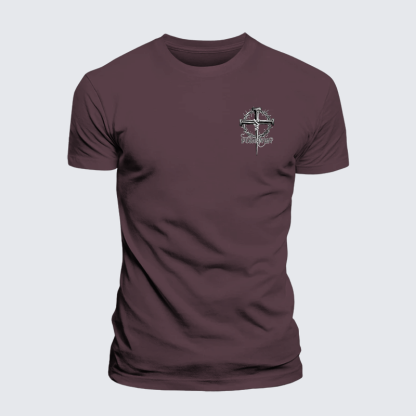 [Copy]Simply Blessed Jesus God Christian Premium Mercerized Cotton Tee