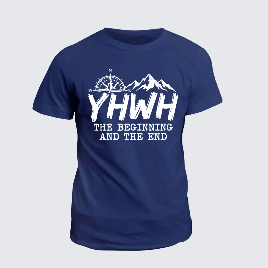 YHWH Jesus God Christian Cotton T-Shirt