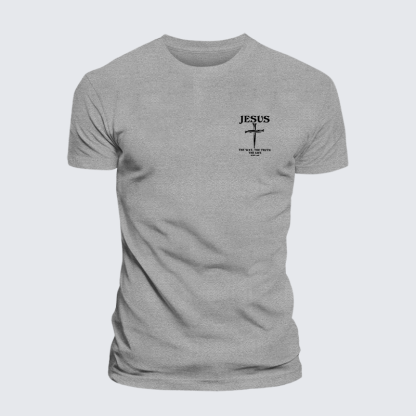 One Nation Under God Cross Cross Jesus God Christian Cotton T-Shirt