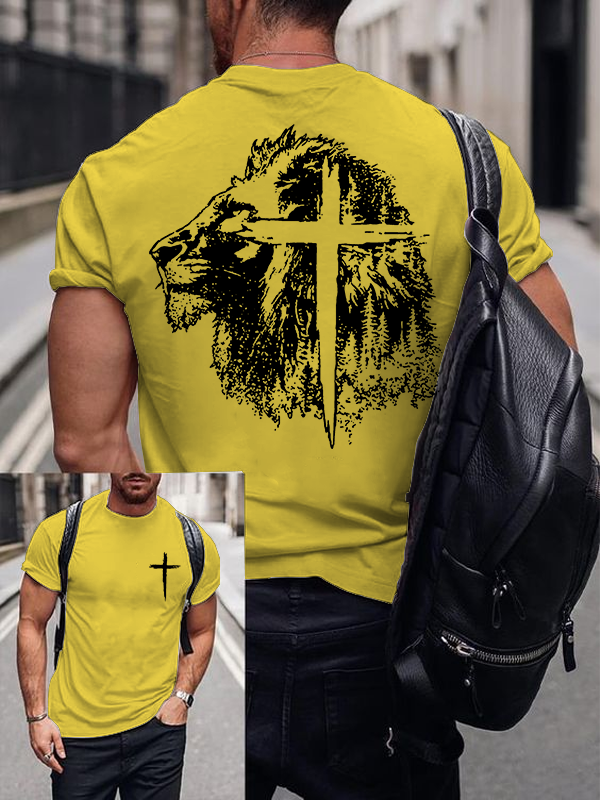 Stand Firm Cross Christian Cotton T-Shirt