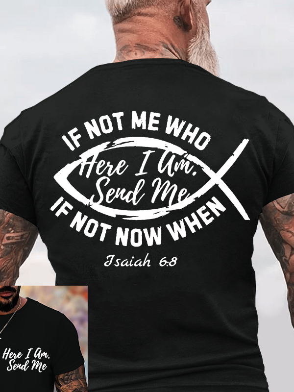 Send Me Jesus God Christian Cotton T-Shirt