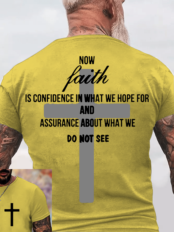 Faith Jesus God Christian Cotton T-Shirt