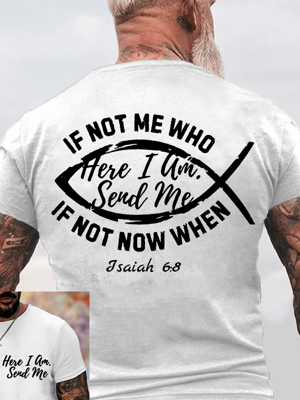 Send Me Jesus God Christian Cotton T-Shirt