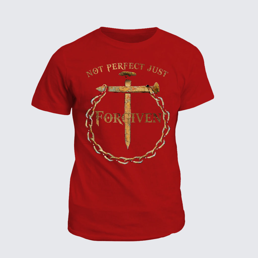 Not Perfect Just Forgiven Cotton T-Shirt