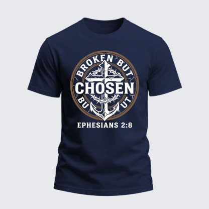 Heavyweight Cotton Tee - Broken But Chosen