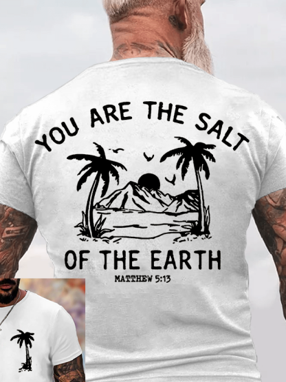 The Salt of The Earth Christian Cotton T-Shirt