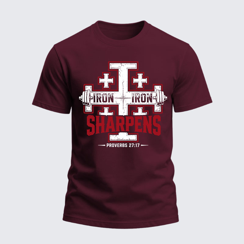 Heavyweight Cotton Tee - Iron Sharpens Iron