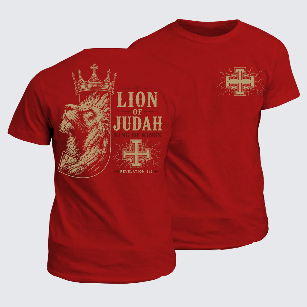 Classic Cotton Tee -  Lion of Judah