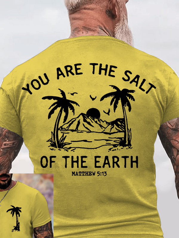 The Salt of The Earth Christian Cotton T-Shirt