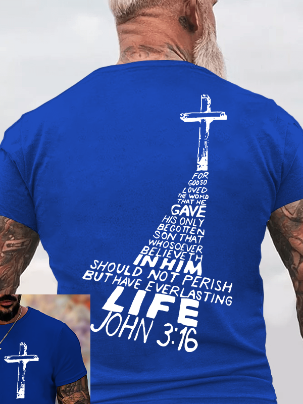 God's Love Jesus God Christian Cotton T-Shirt