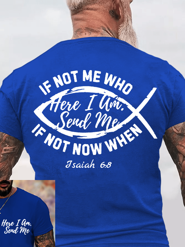 Send Me Jesus God Christian Cotton T-Shirt