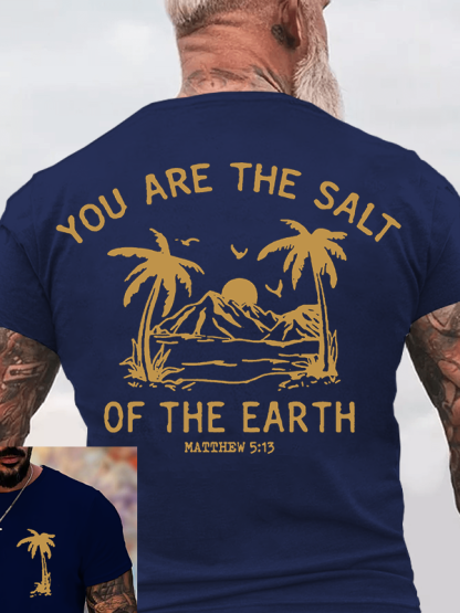 The Salt of The Earth Christian Cotton T-Shirt