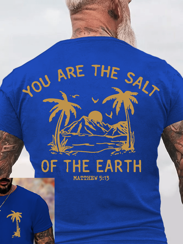 The Salt of The Earth Christian Cotton T-Shirt