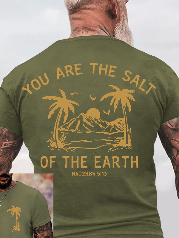 The Salt of The Earth Christian Cotton T-Shirt