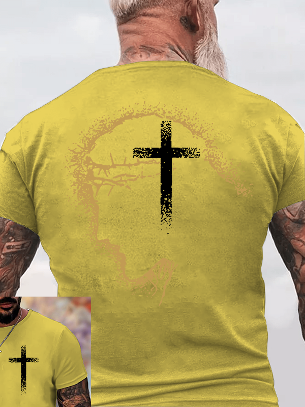 Savior in Silence Jesus God Christian Cotton T-Shirt