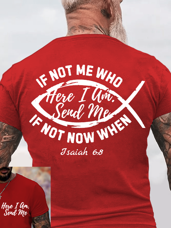 Send Me Jesus God Christian Cotton T-Shirt