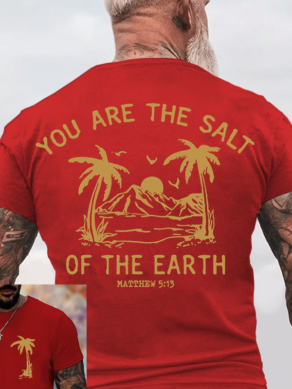 The Salt of The Earth Christian Cotton T-Shirt