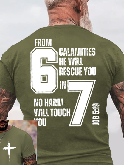 67 Jesus God Christian Cotton T-Shirt