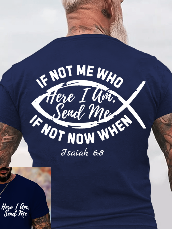 Send Me Jesus God Christian Cotton T-Shirt
