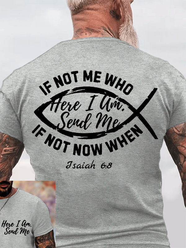 Send Me Jesus God Christian Cotton T-Shirt