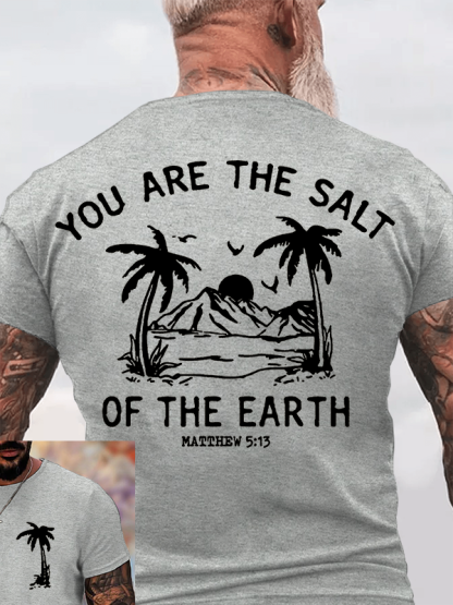 The Salt of The Earth Christian Cotton T-Shirt
