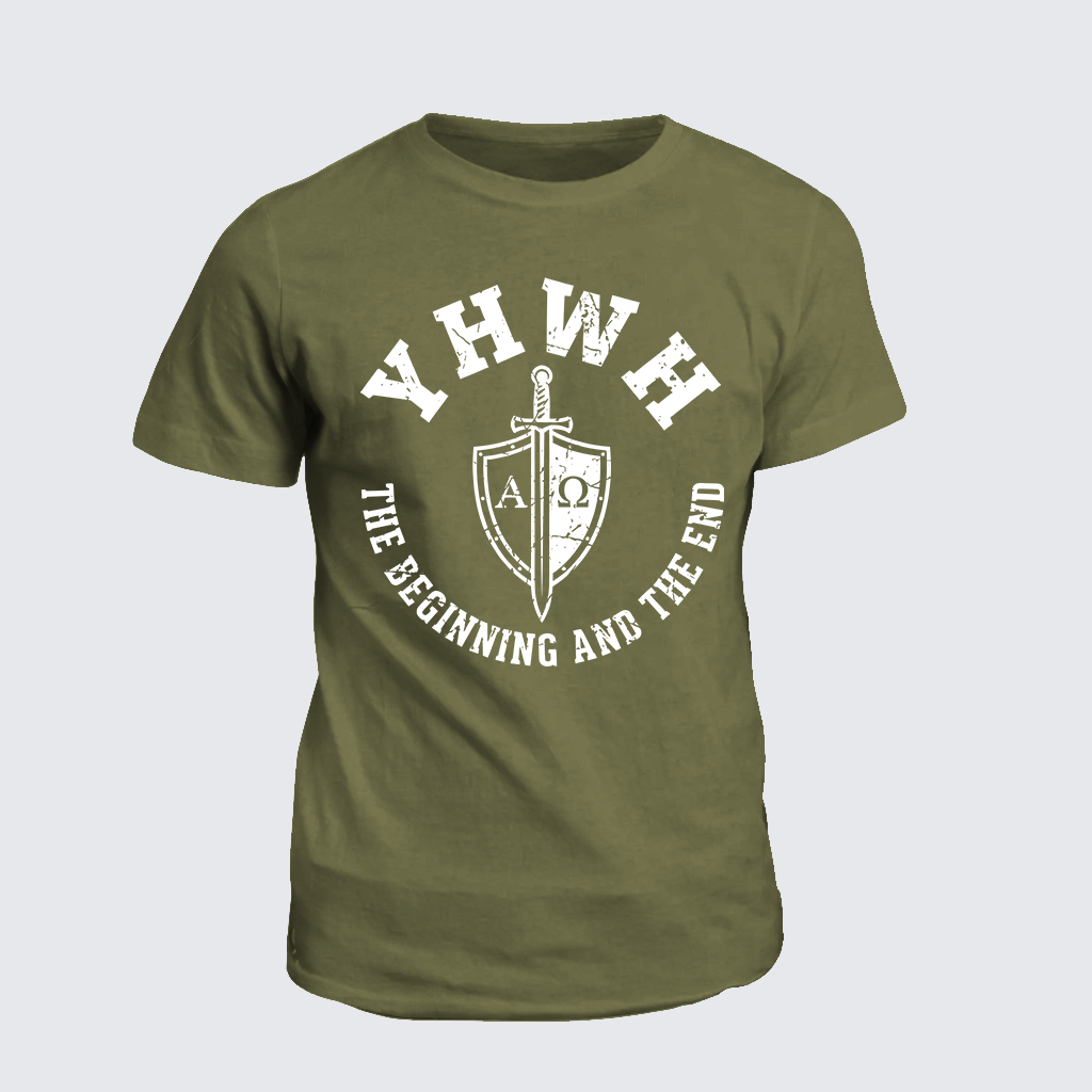 YHWH Jesus God Christian Cotton T-Shirt