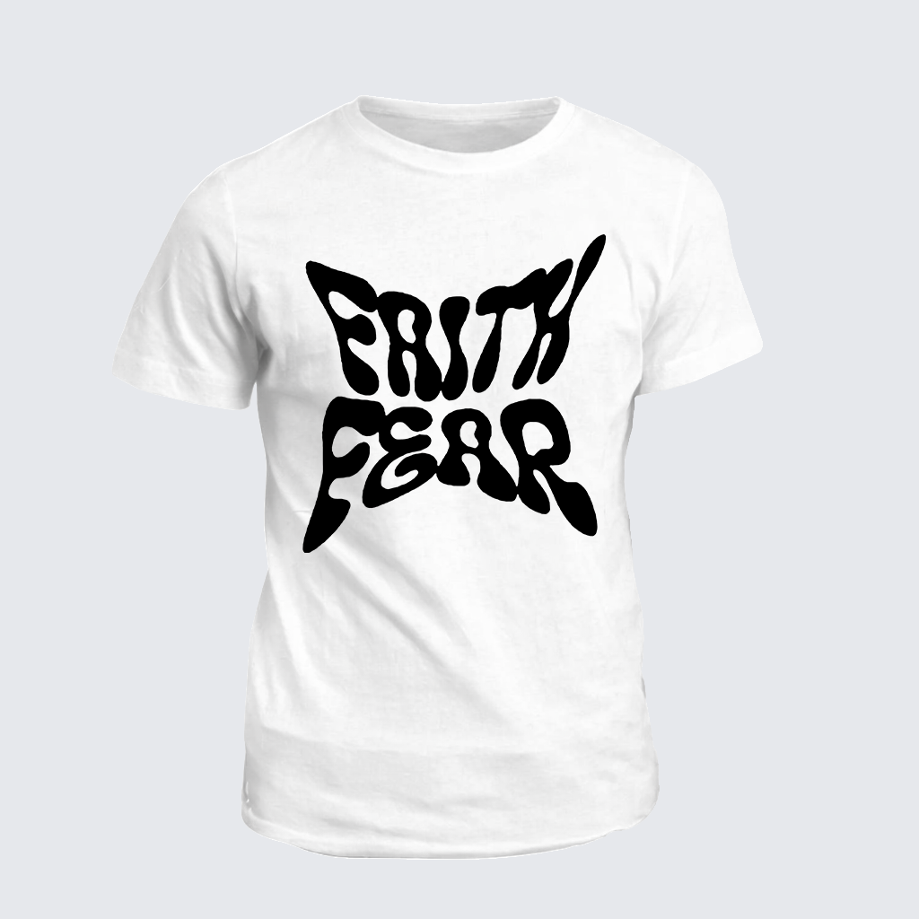 Faith Fear Jesus God Christian Cotton T-Shirt