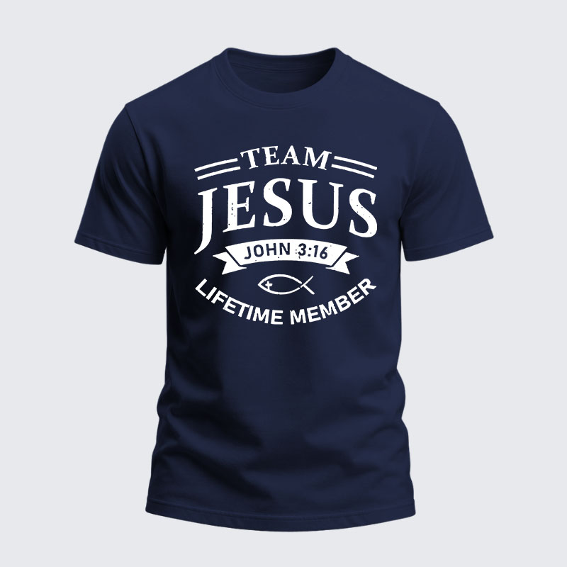 [Copy]Heavyweight Cotton Tee -Jesus Team