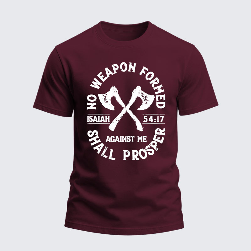 Man Of God Husband Dad Jesus God Christian Cotton T-Shirt