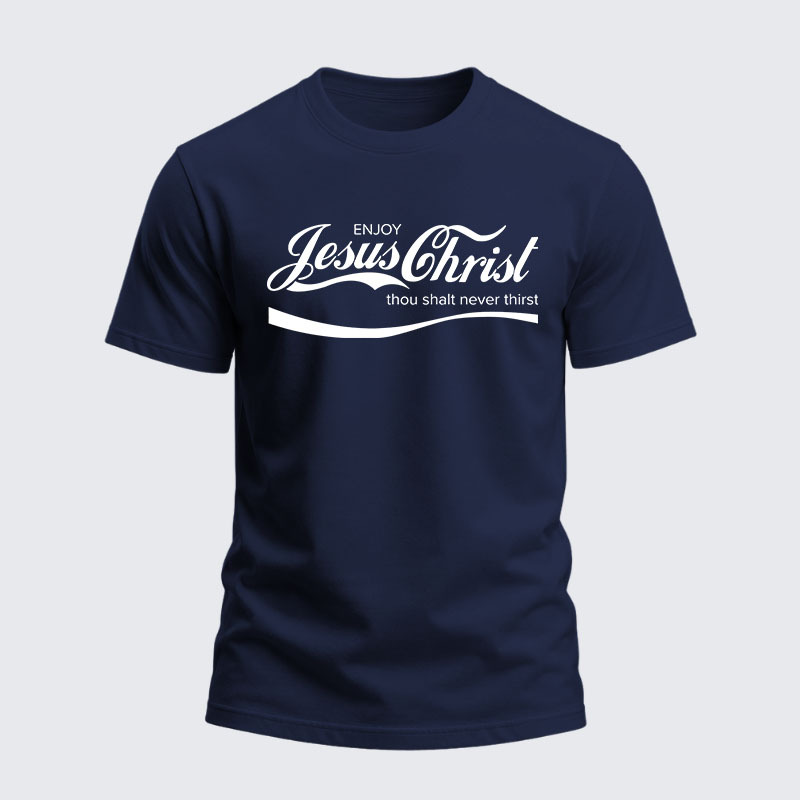 Heavyweight Cotton Tee - Enjoy Jesus