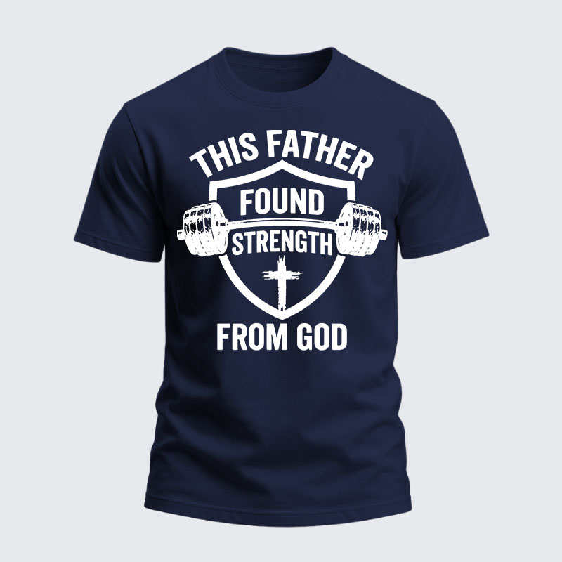 Heavyweight Cotton Tee - Strength In God