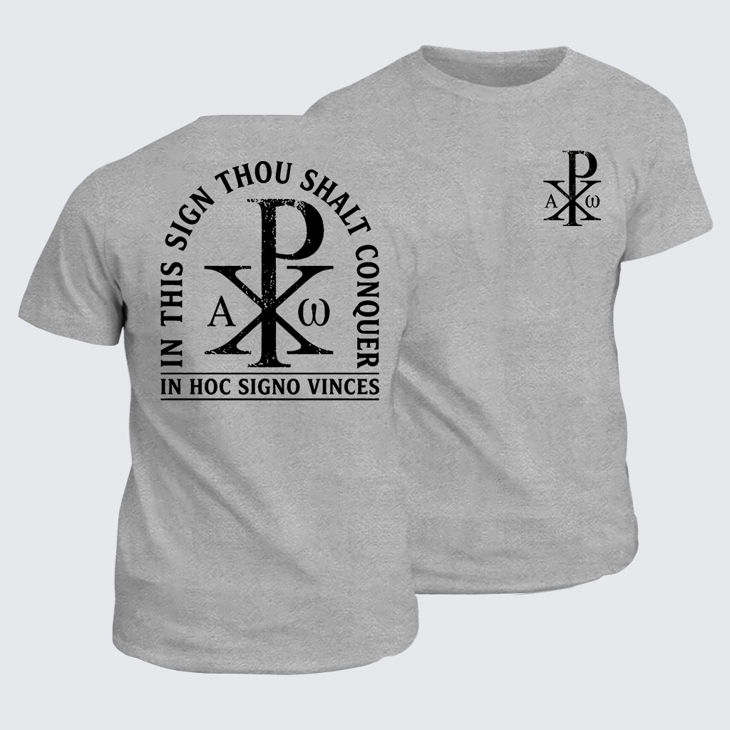 Classic Cotton Tee -  In Hoc Signo Vinces