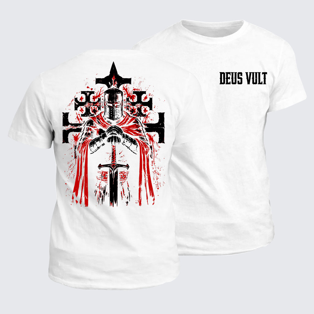 Classic Cotton Tee - Deus Vult: God Wills It