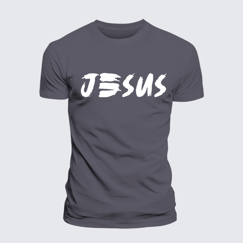 Jesus God Christian Premium Mercerized Cotton Tee