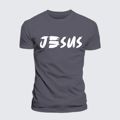 Jesus God Christian Premium Mercerized Cotton Tee