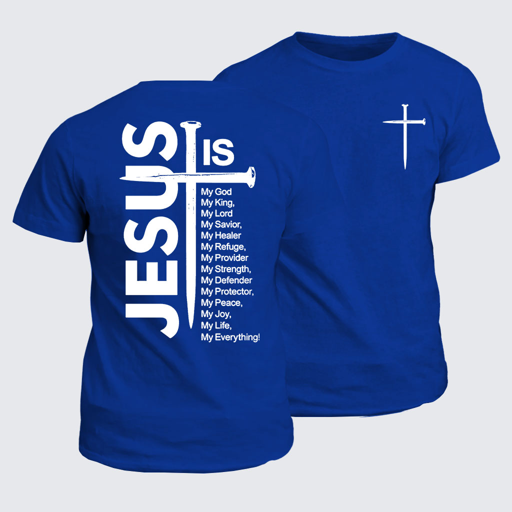 Classic Cotton Tee -  Jesus and The Cross