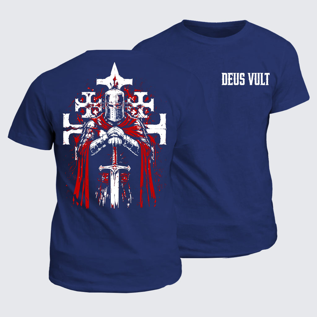 Classic Cotton Tee - Deus Vult: God Wills It