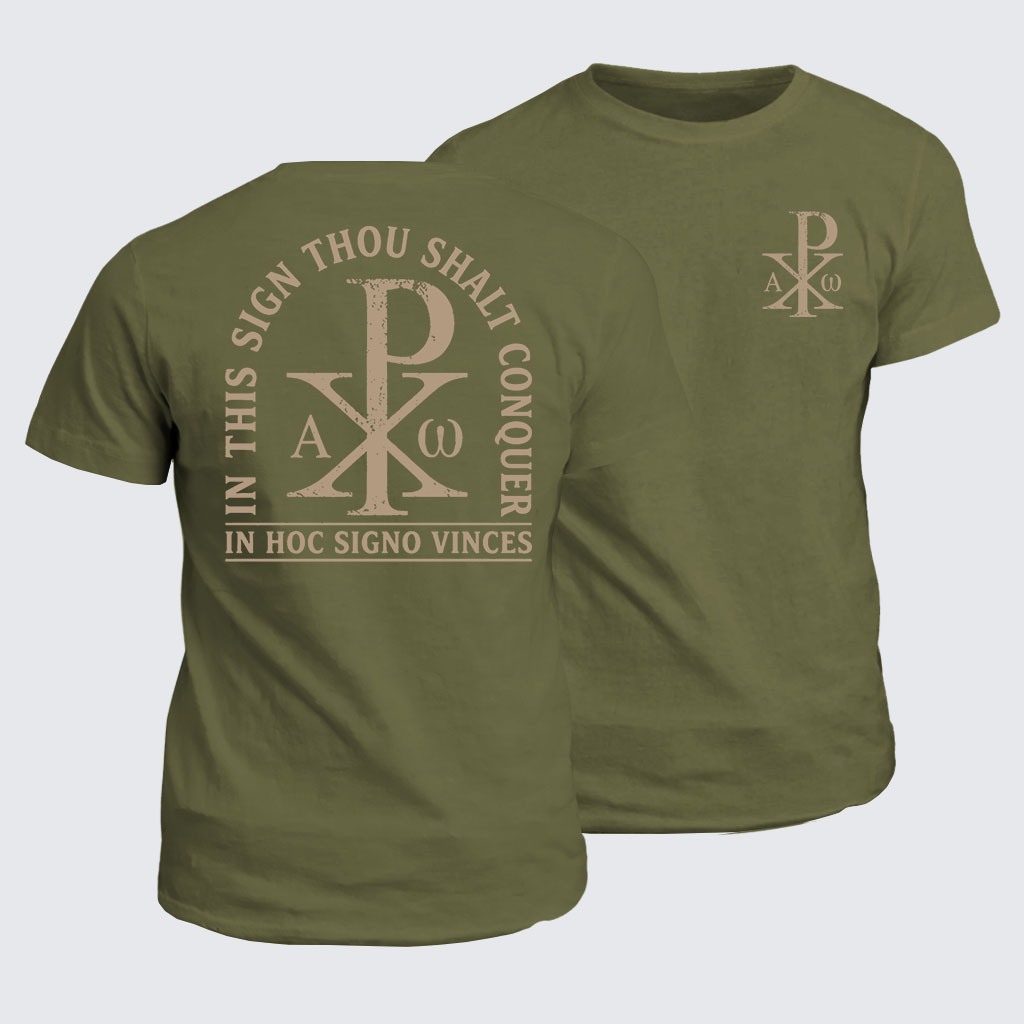 Classic Cotton Tee -  In Hoc Signo Vinces