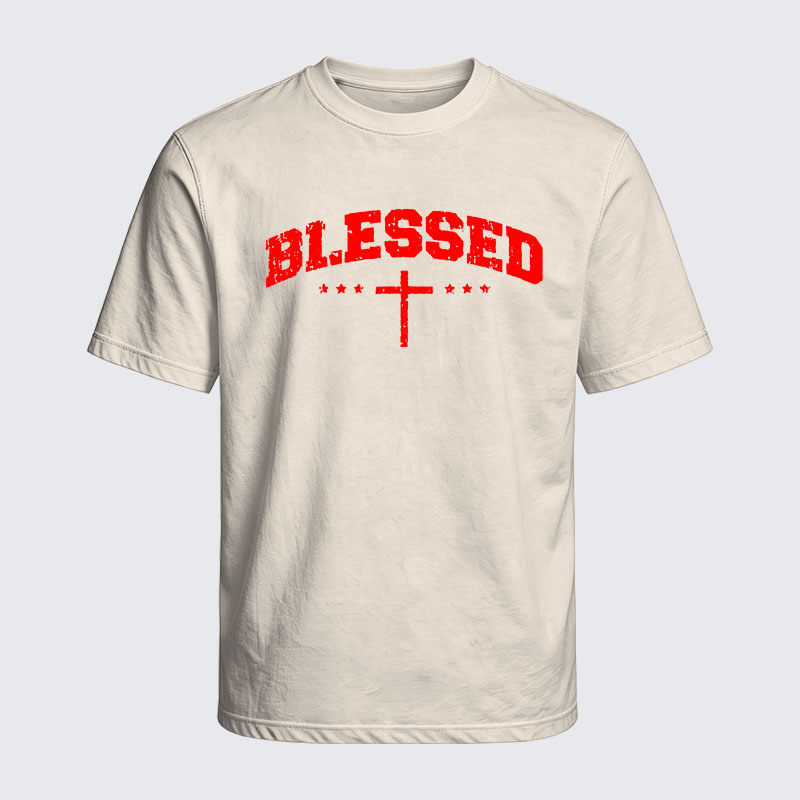 Washed T-Shirt - Blessed Cross