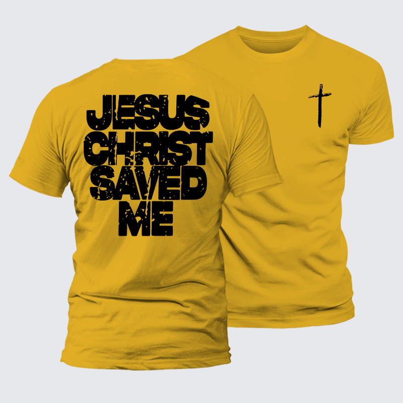 Jesus Christ Jesus God Christian Premium Mercerized Cotton Tee