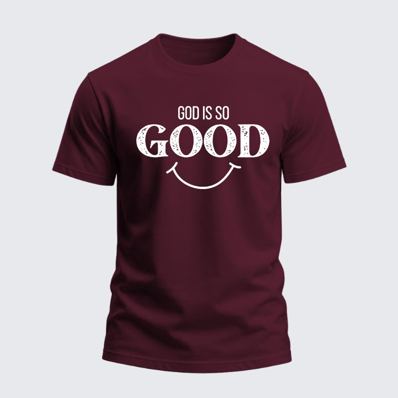 Heavyweight Cotton Tee -God Is So Good